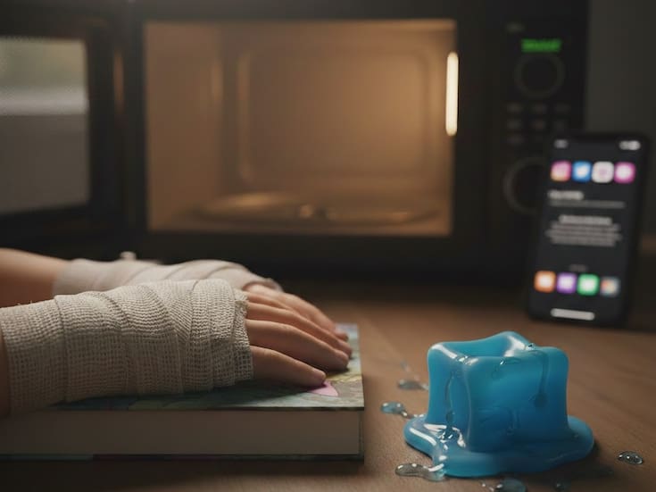 Niño de 9 años termina con serias quemaduras en la cara por imitar tendencia de redes sociales, pensó que era un experimento inofensivo