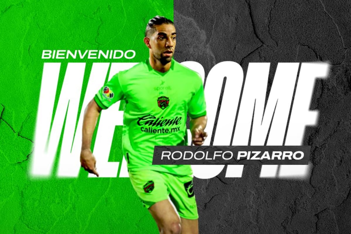 ¿Cuánto costó? Rodolfo Pizarro es nuevo jugador de Bravos de Juárez