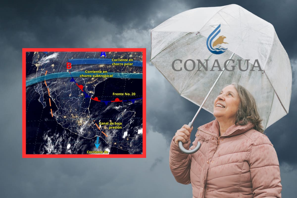 Clima de Año Nuevo: Lluvias intensas y frío extremo este 1 de enero en México