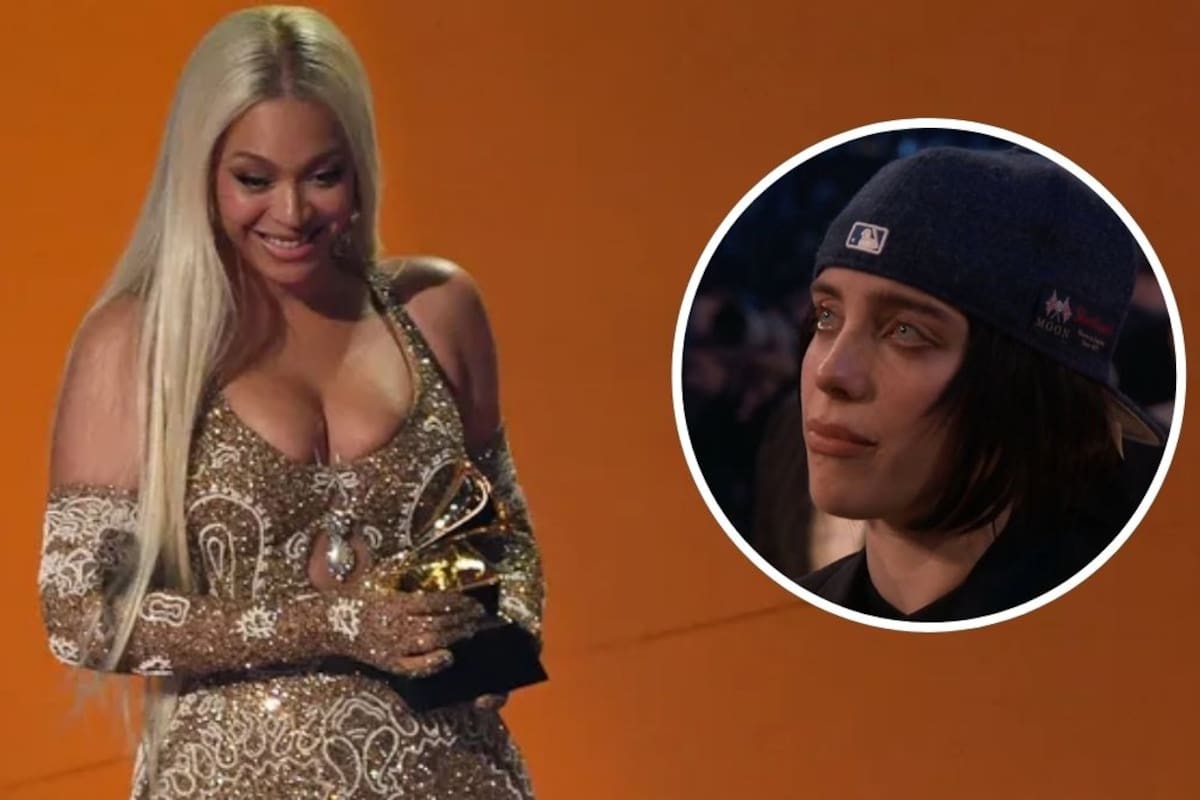 Billie Eilish es captada llorando tras perder el Grammy contra Beyoncé