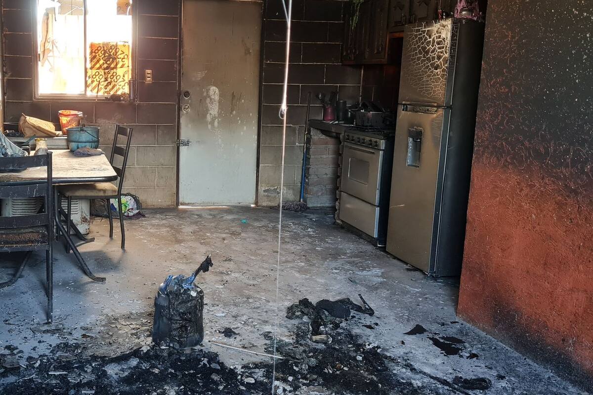 Madre y sus tres hijos están heridos tras incendiarse la casa que rentaban