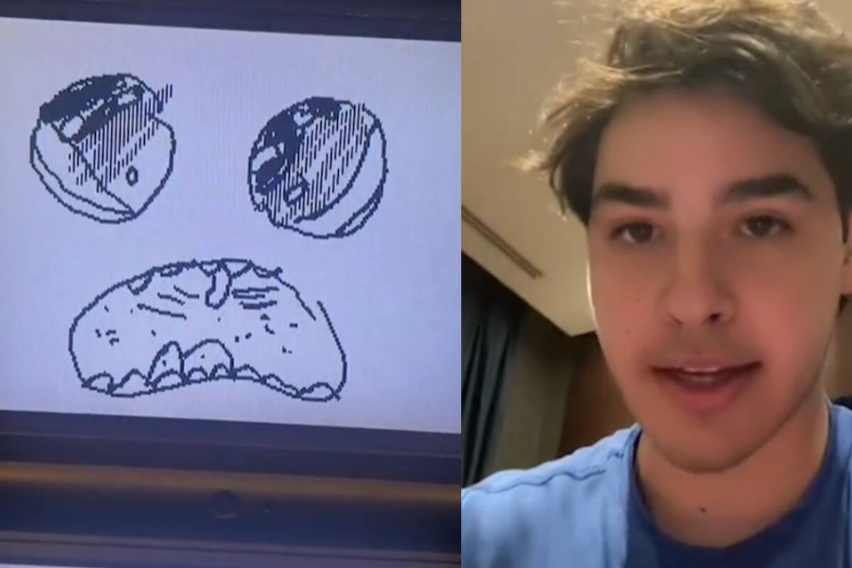 Hombre se encuentra con las caricaturas que hacía cuando tenía 8 años y se hace viral