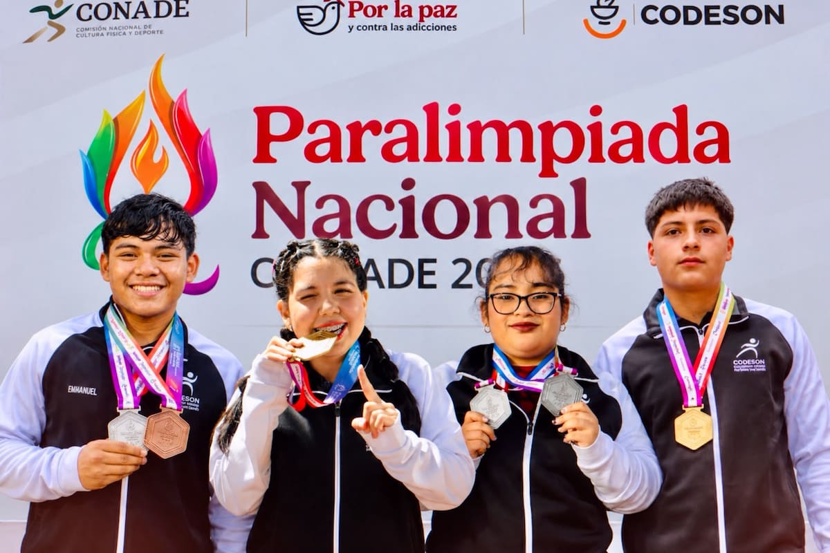 De los 100 metros planos al lanzamiento de jabalina: estudiantes de Cobach Sonora suman siete medallas en la Paralimpiada Nacional 2026
