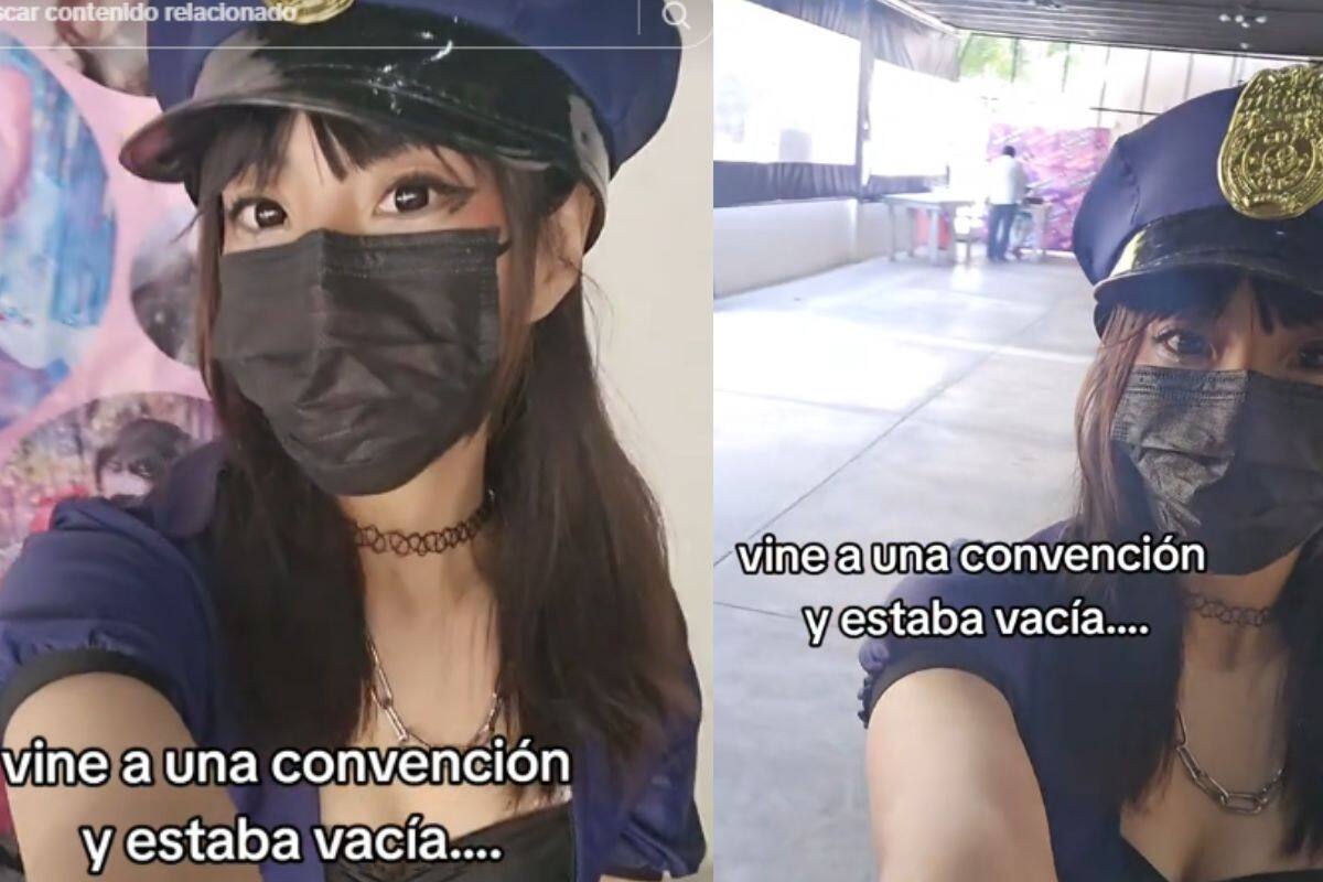 Cosplayer expone que asistió a una convención completamente vacía