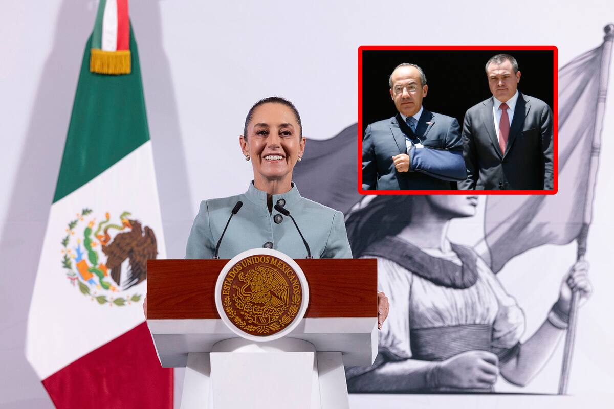 ¿Felipe Calderón trabajó con un aliado del terrorismo? Sheinbaum afirma que la oposición carece de autoridad moral para hacer señalamientos sobre el narcotráfico