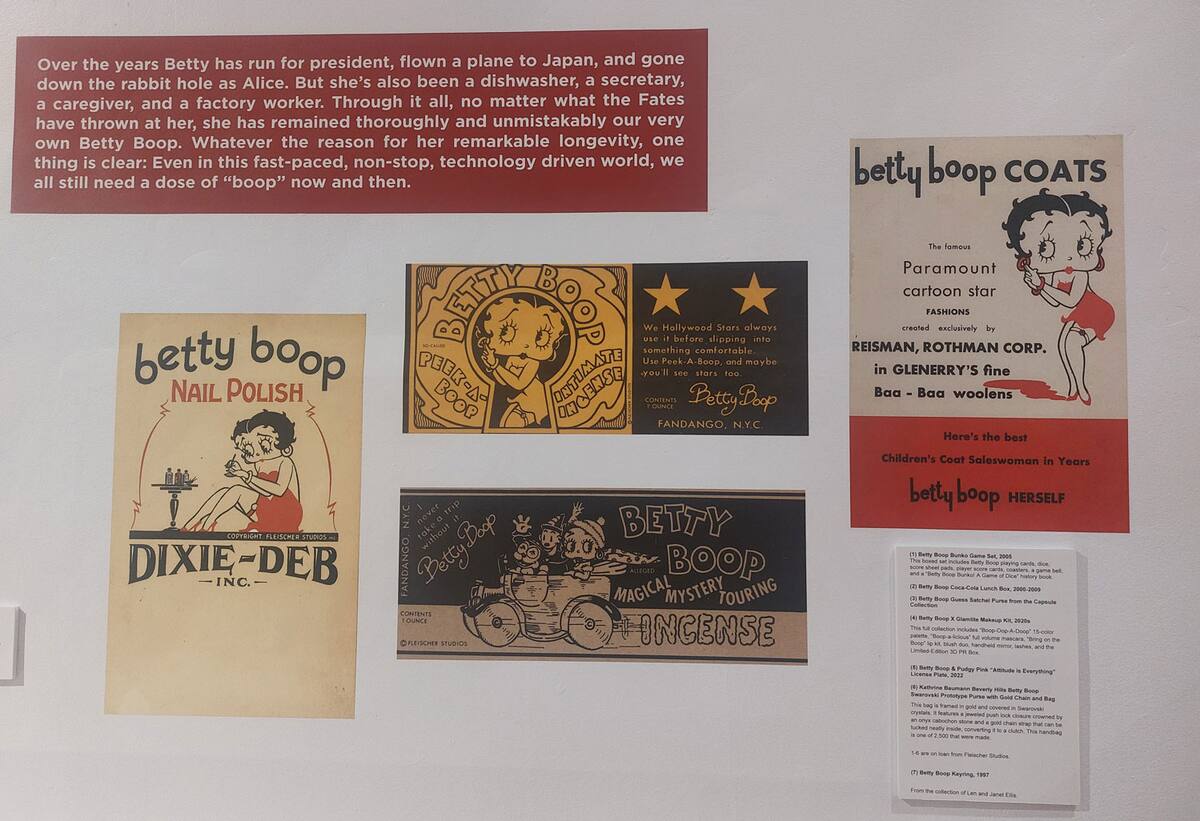 Historia gráfica de Betty Boop desde 1930 a la actualidad.