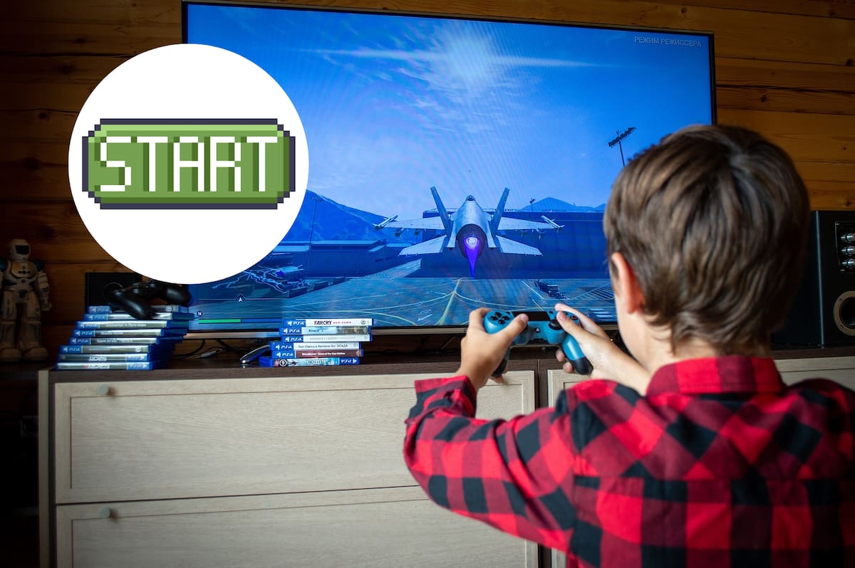 Adolfo García, profesor de la UNAM, aclara que los videojuegos no son peligrosos por sí mismos, pero sí lo es el acceso a ambientes digitales sin supervisión. Foto: Pixabay/Canva