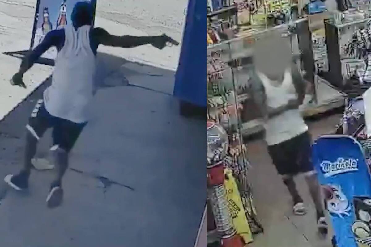 VIDEO: Hombre molesto por el precio de los cigarros dispara contra una tienda de Phoenix
