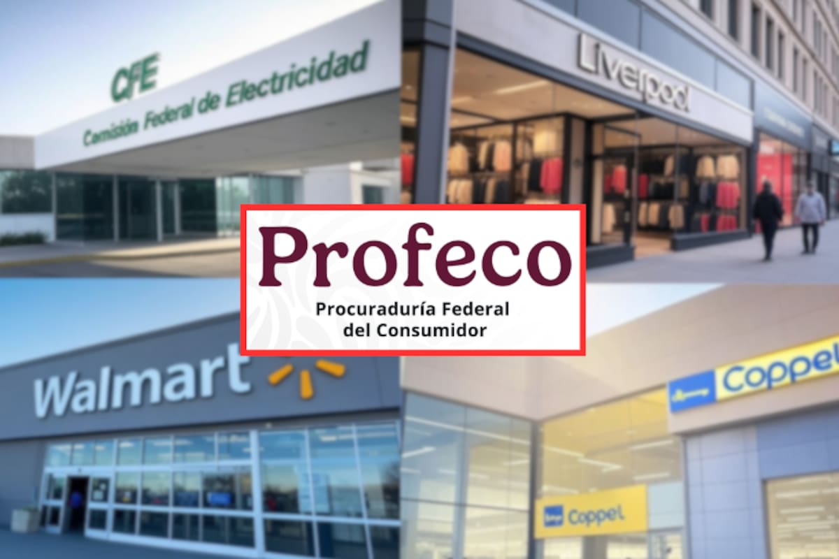Con más de 130,000 quejas ante PROFECO, empresas como CFE y Walmart acaparan denuncias de consumidores