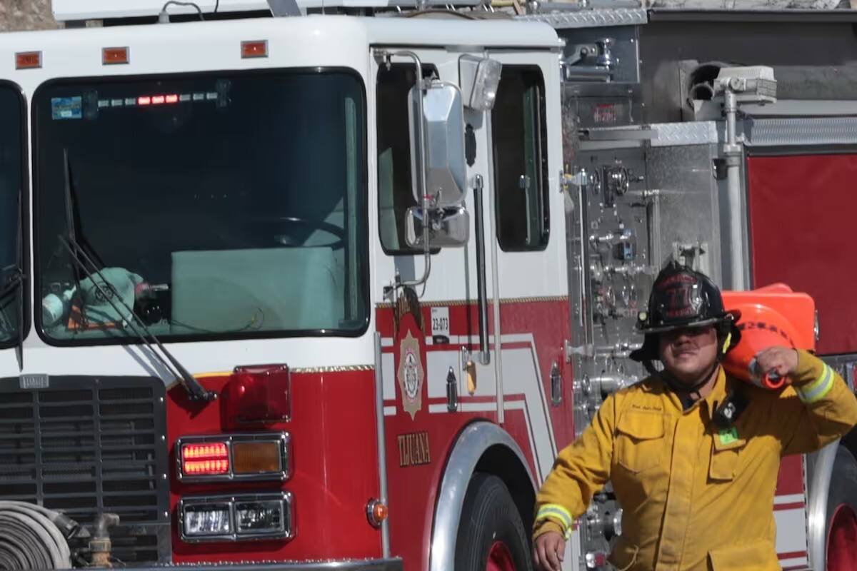 Se queman 3 casas al mismo tiempo