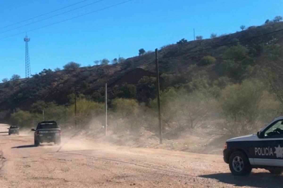 Arrojan cuerpo sin vida desde un auto en el cerro de la 5 de mayo en Hermosillo