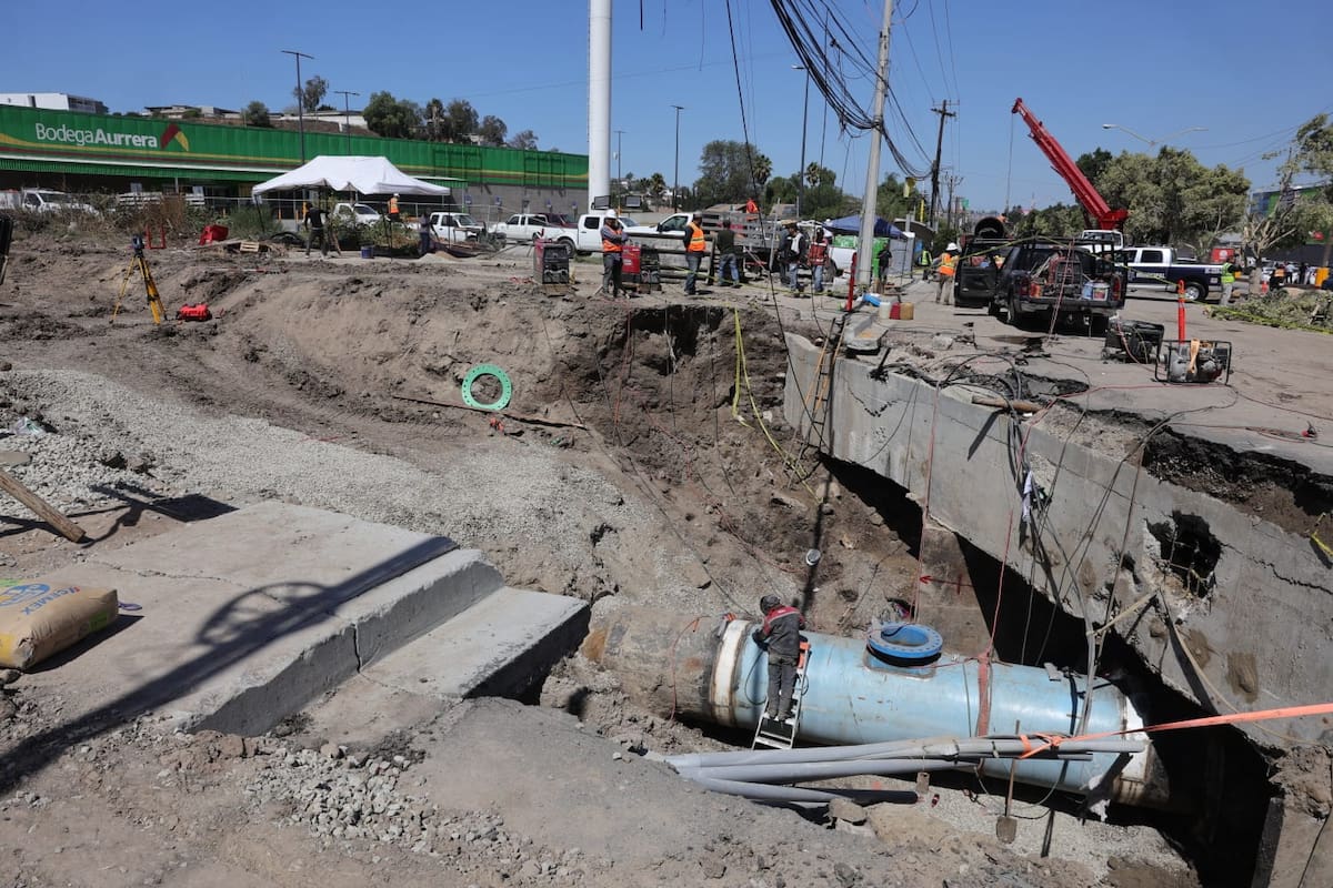 Avanzan trabajos de reparación en acueducto Florido-Aguaje