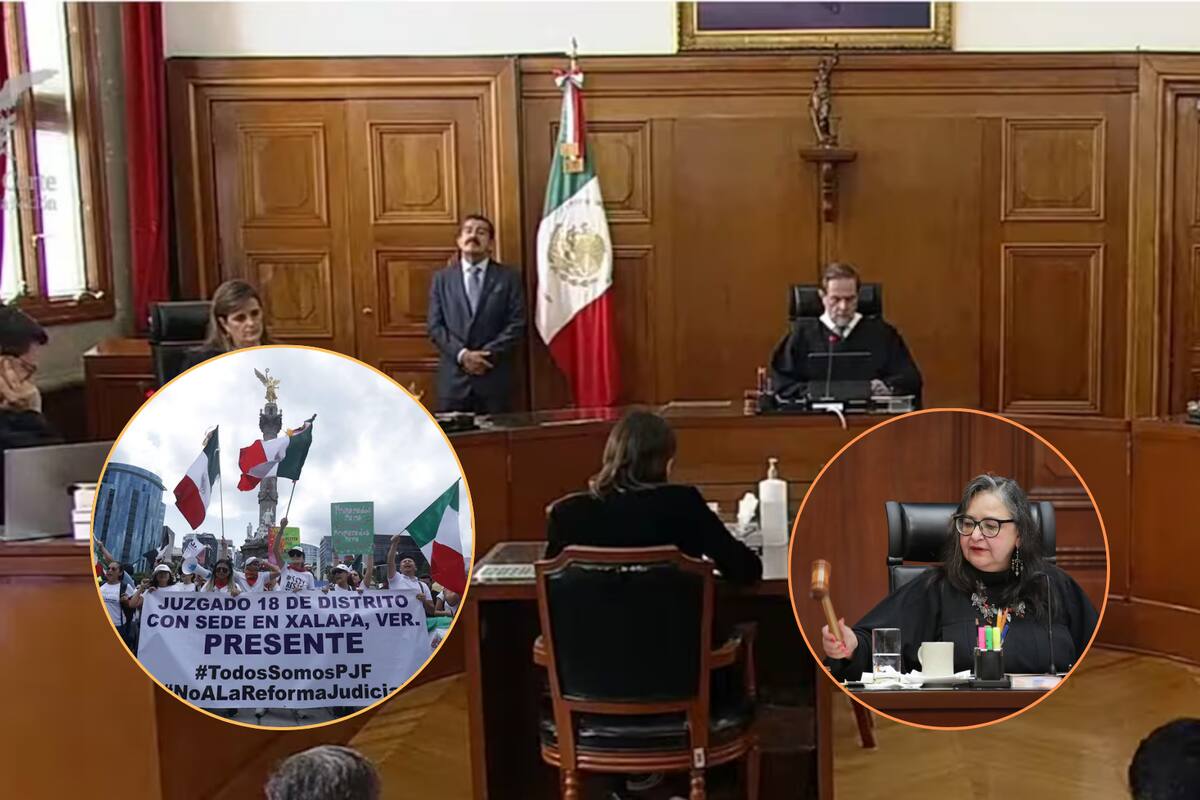 Reforma Judicial: Ministros de la primera Sala en la SCJN retoman labores en medio de paro