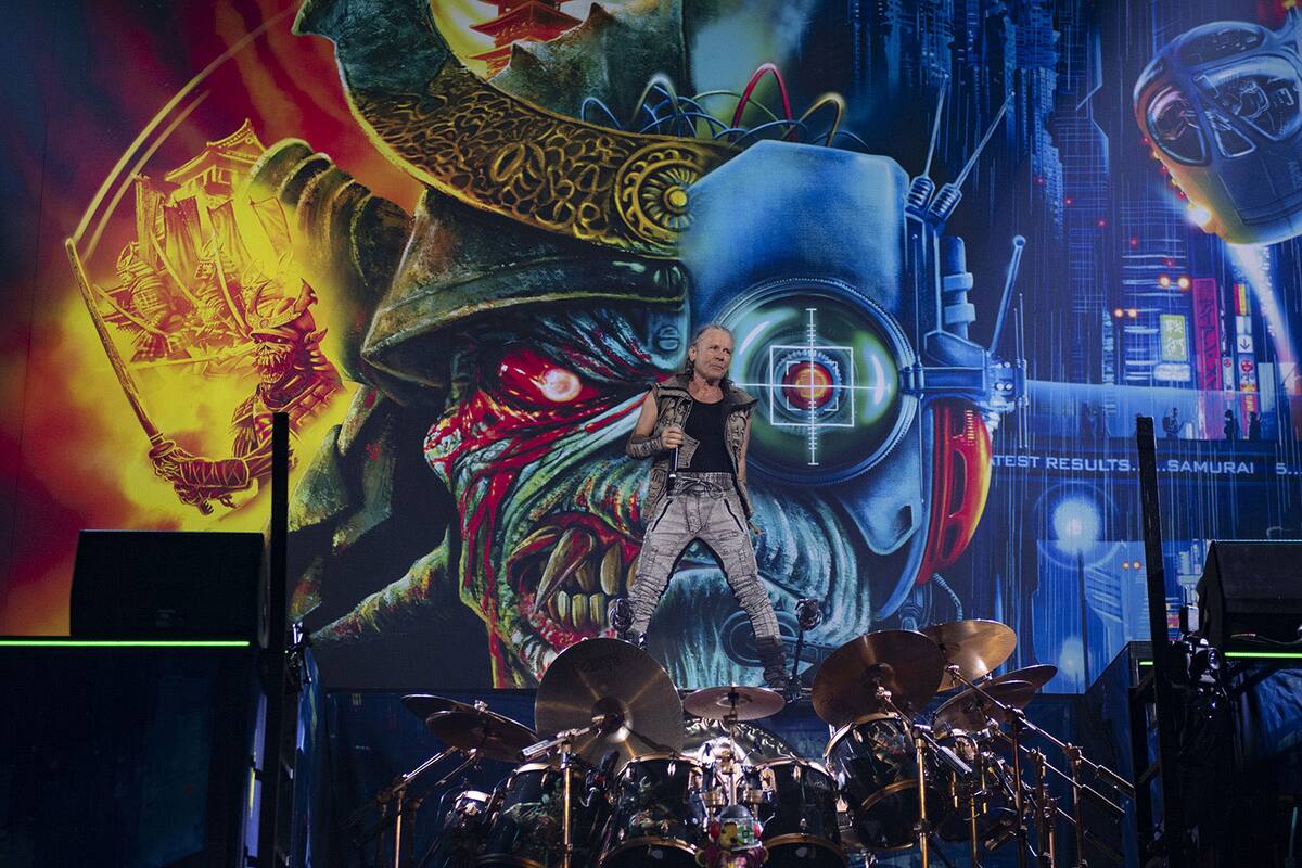 La gira “The Future Past” de Iron Maiden arrancó en San Diego.