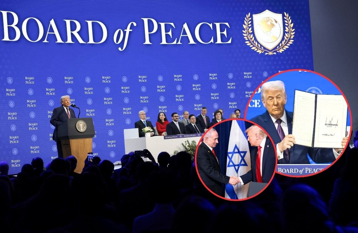 El presidente de EE.UU. encabeza este jueves la primera reunión de su Junta de Paz en Washington con líderes de más de 40 países. | Especial GH/Reuters