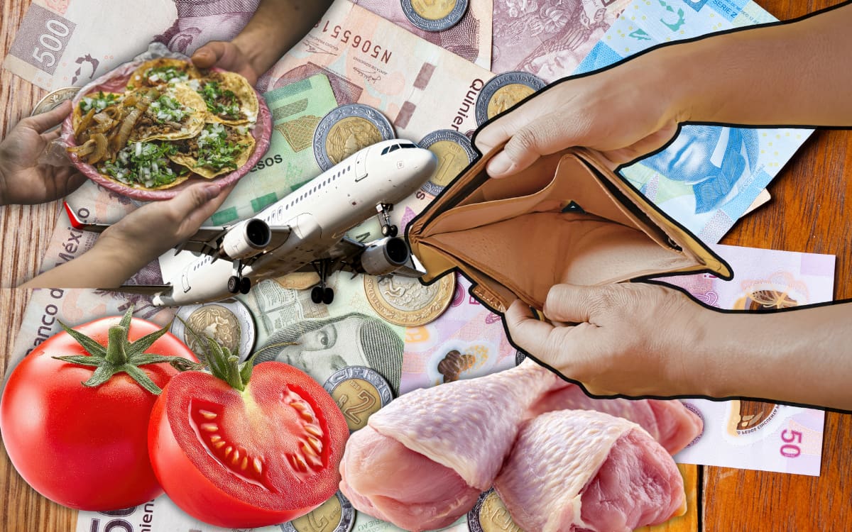 A pesar de que la inflación se redujo durante la primera quincena de abril, los precios de productos y servicios siguen aumentando. | Foto: Canva