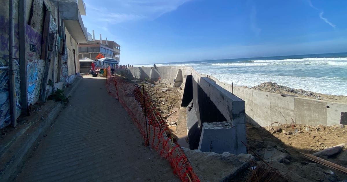 Esperan restauración del Malecón de Playas de Tijuana