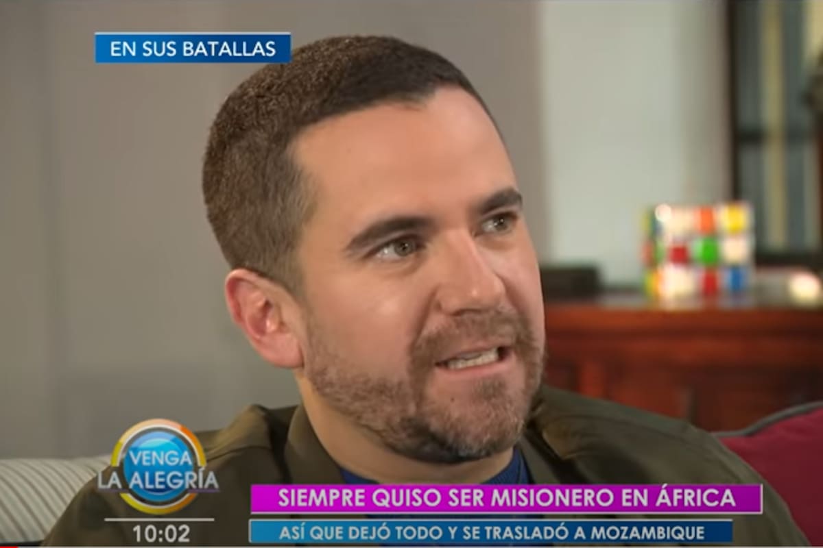 Mauricio Mancera dejó la conducción para irse de misionero a África