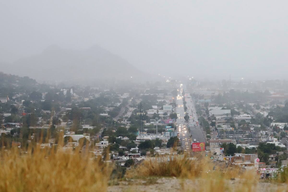Clima en Sonora: Seguirán las lluvias y viento en regiones de territorio sonorense
