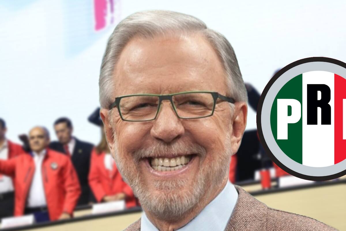 “RIP PRI”: López-Dóriga bromea con “muerte” del partido con imagen de luto
