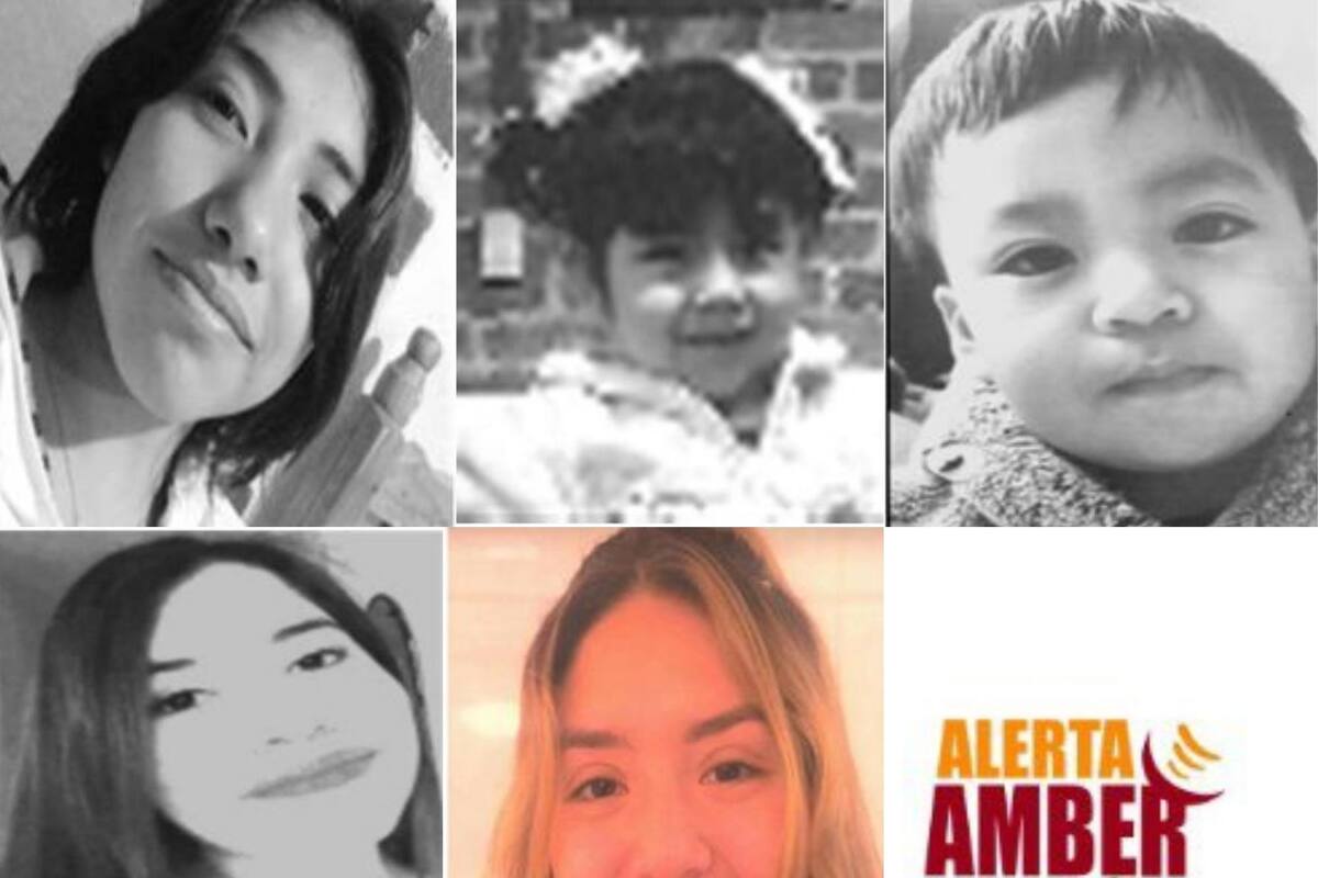 Alerta Amber CDMX: Buscan a cinco menores extraviados en la capital