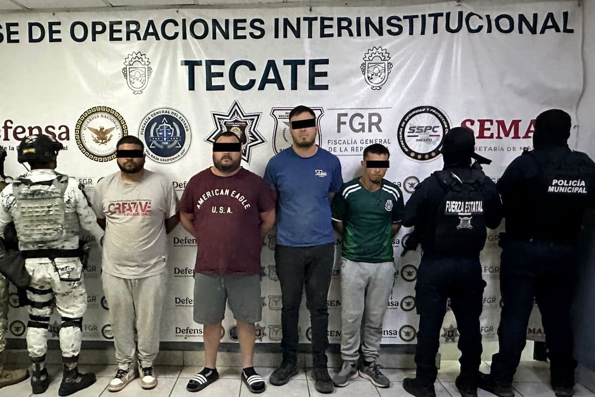 Detienen a “El Salo”, presunto líder criminal en Tecate