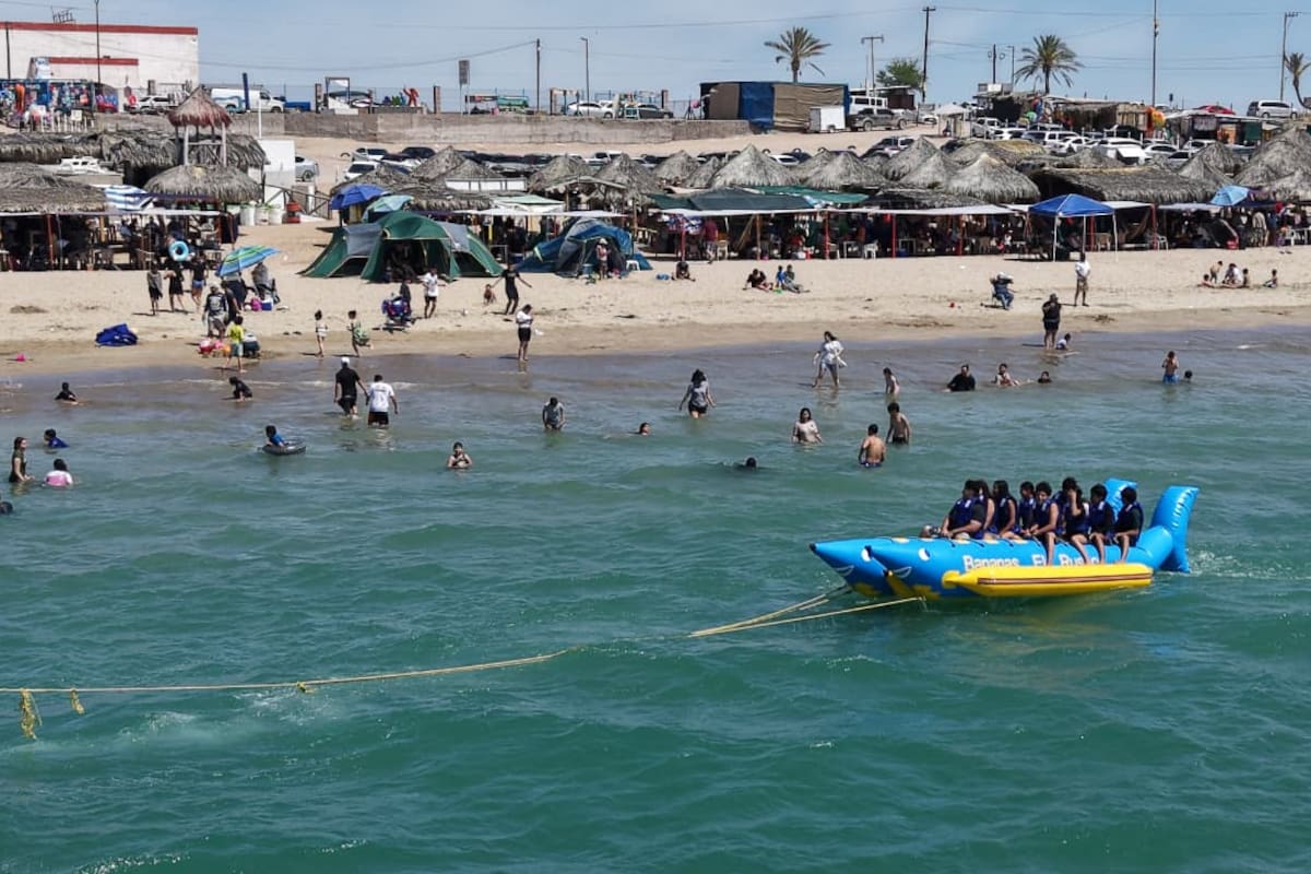 Permitirán acampar en Bahía de Kino durante Semana Santa para familias que no puedan pagar hospedaje