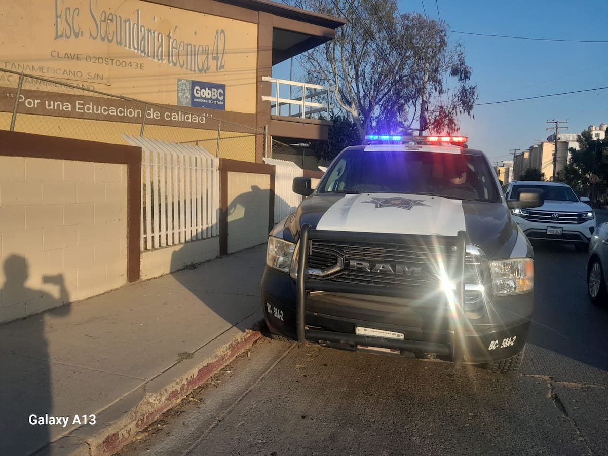 La SSPCM realizó 11 mil 533 recorridos preventivos en escuelas de Tijuana durante vacaciones. Foto: Cortesía