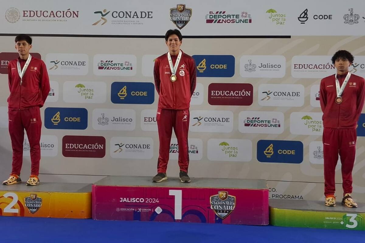 Consigue Alfredo Velázquez dos oros en natación de Nacionales Conade 2024