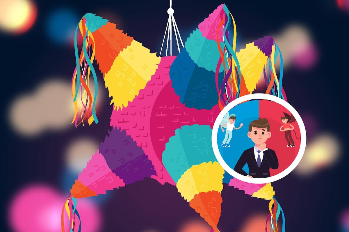 ¿Qué representan los 7 picos de la piñata?