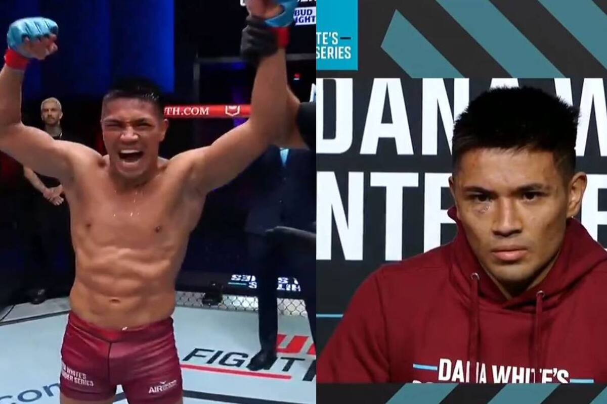 ¡Un mexicano más! David Martínez gana su contrato con UFC tras destacar en DWCS.