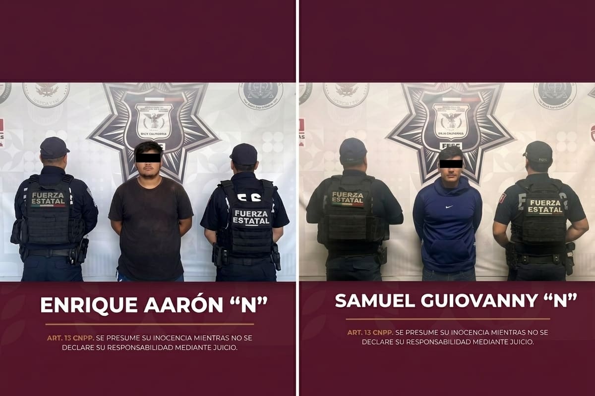 Uno tenía orden por violencia familiar y otro por amenazas y robo de vehículo