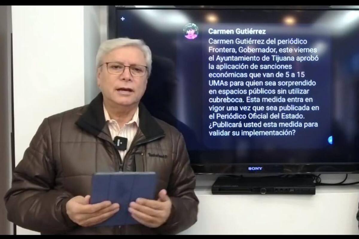 Bonilla dará revés a multas por no usar cubrebocas