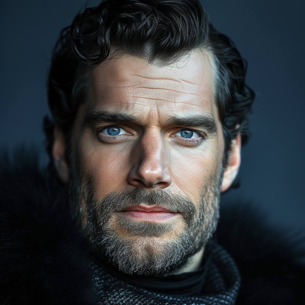 Henry Cavill a la edad dorada: La inteligencia artificial revela detalles de su futuro aspecto, con canas y rostro cuidado.