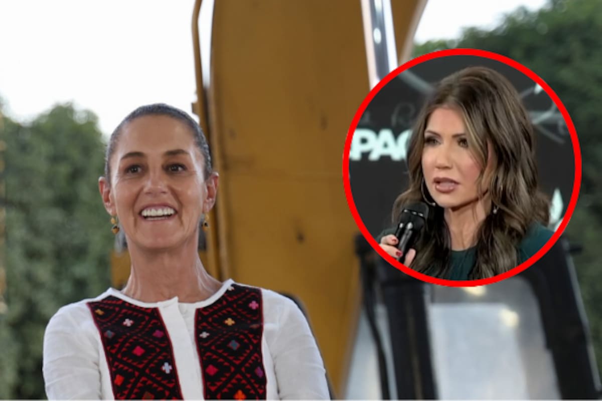 Reunión clave: Kristi Noem y Claudia Sheinbaum discuten seguridad y migración en Palacio Nacional