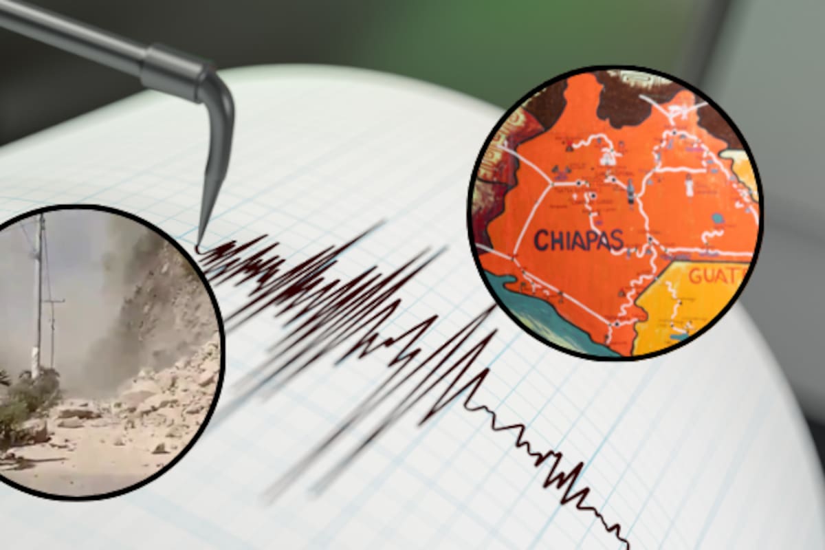 SSN reporta sismo de magnitud 7.4 en Chiapas; miles reportan haberlo sentido en varios estados del sur y la CDMX