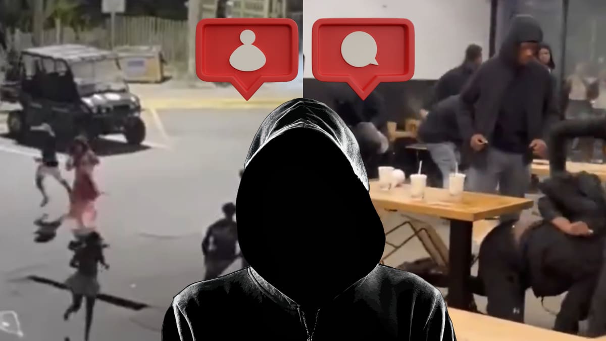 Adolescentes usan redes sociales para coordinar violentas “tomas de control” en Estados Unidos; son reuniones que se convierten en peleas masivas, vandalismo y disparos en restaurantes, playas y centros comerciales