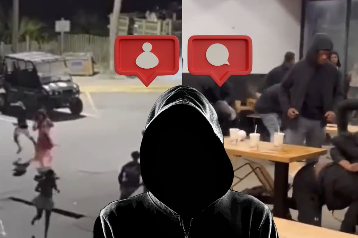 Adolescentes usan redes sociales para coordinar violentas “tomas de control” en Estados Unidos; son reuniones que se convierten en peleas masivas, vandalismo y disparos en restaurantes, playas y centros comerciales