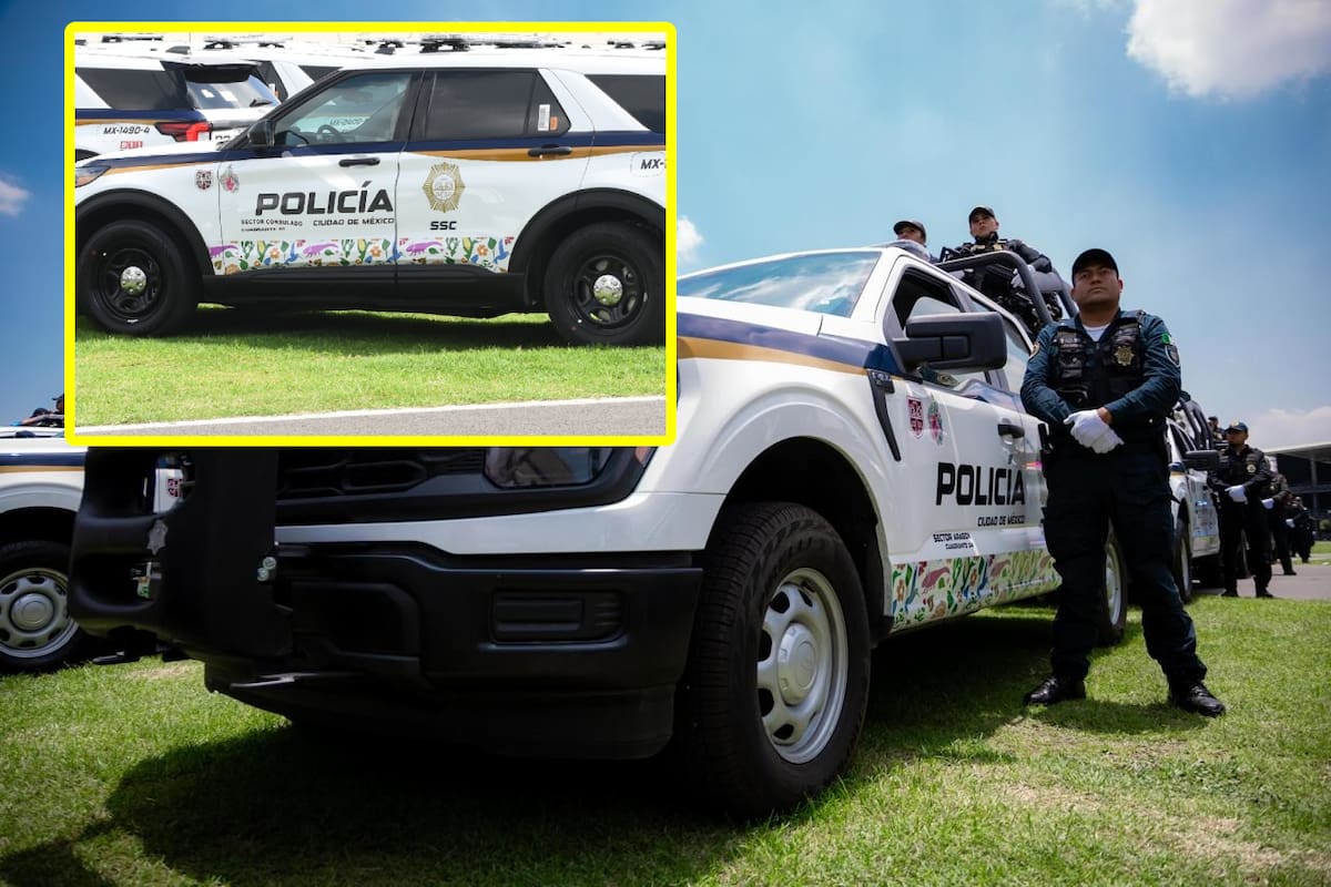 Así son las nuevas patrullas de la CDMX