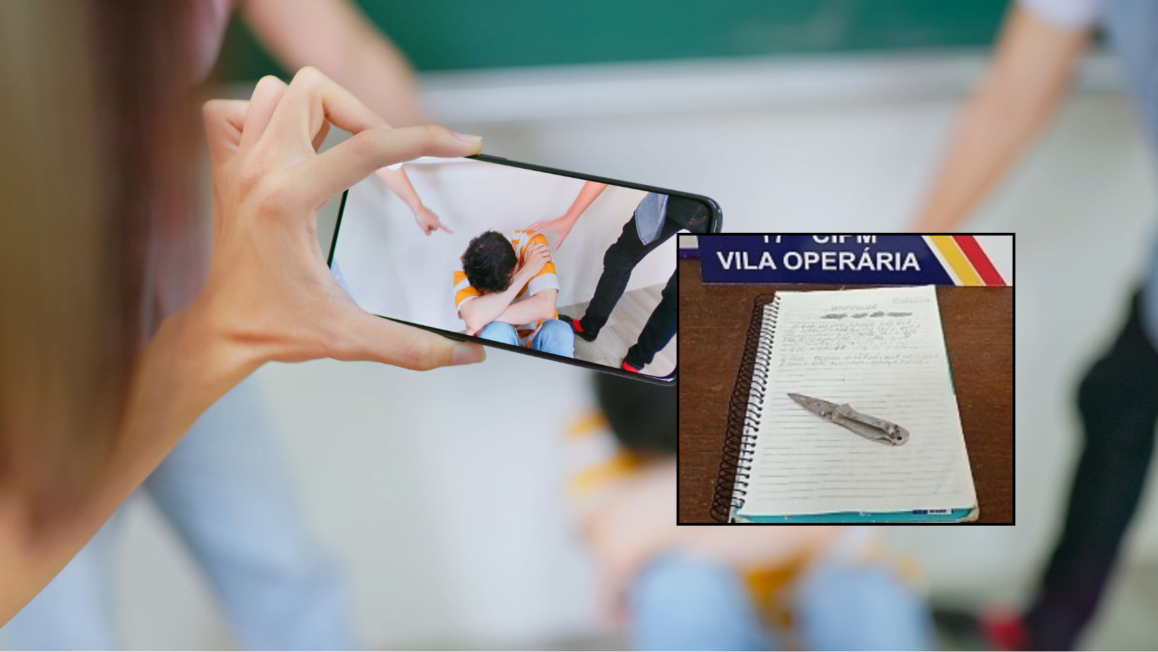 Estudiante apuñala a compañera en escuela de Brasil y deja carta de despedida