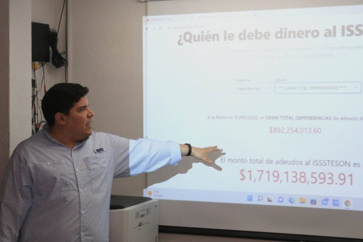 Isssteson abre portal de transparencia que hace pública la información financiera