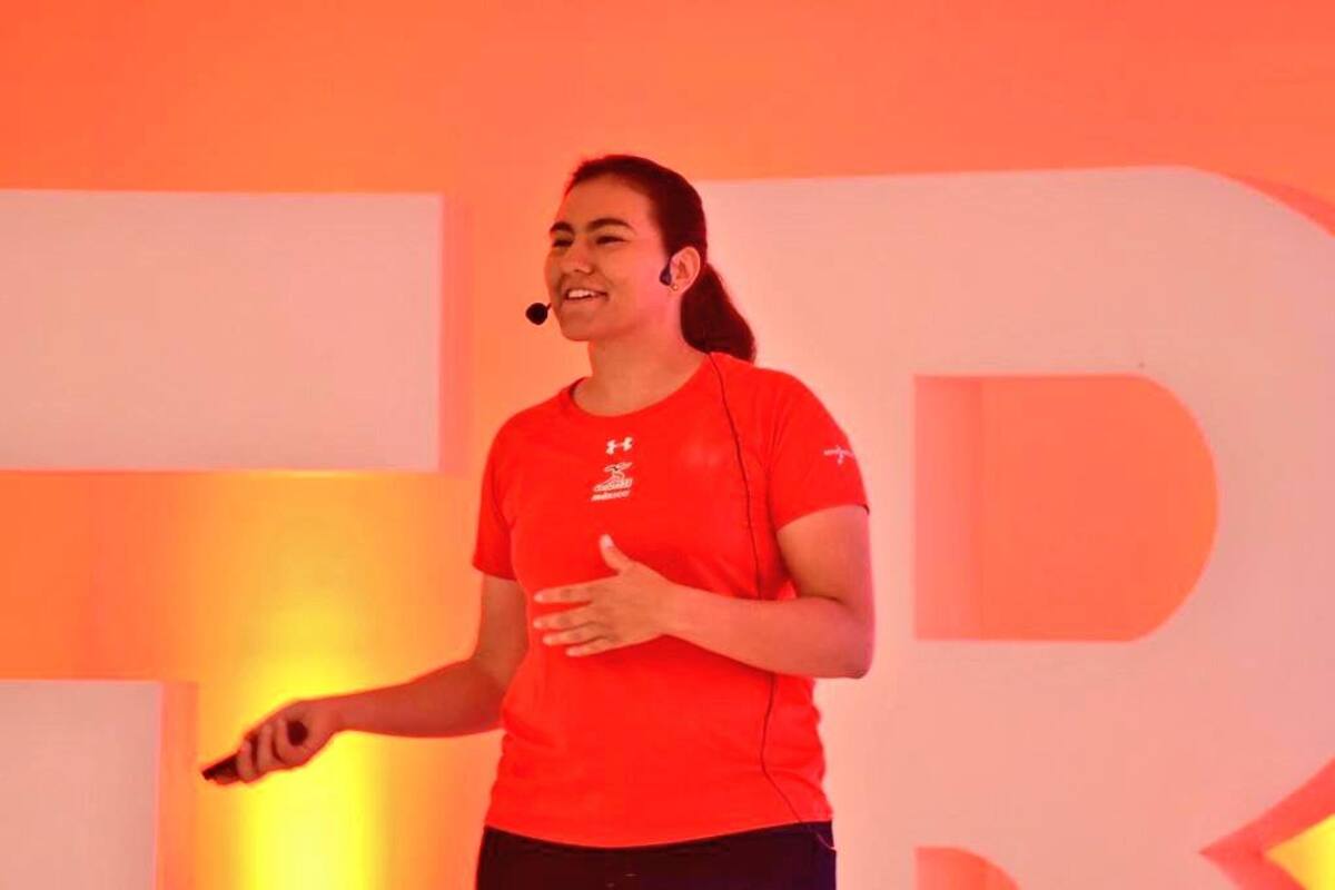 Alejandra Valencia se quita la presión
