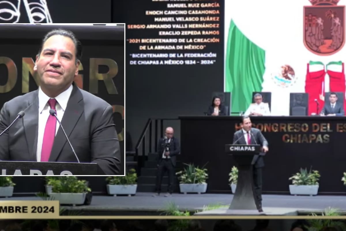 Eduardo Ramírez Águilar asume la gubernatura de Chiapas para el periodo 2024-2030