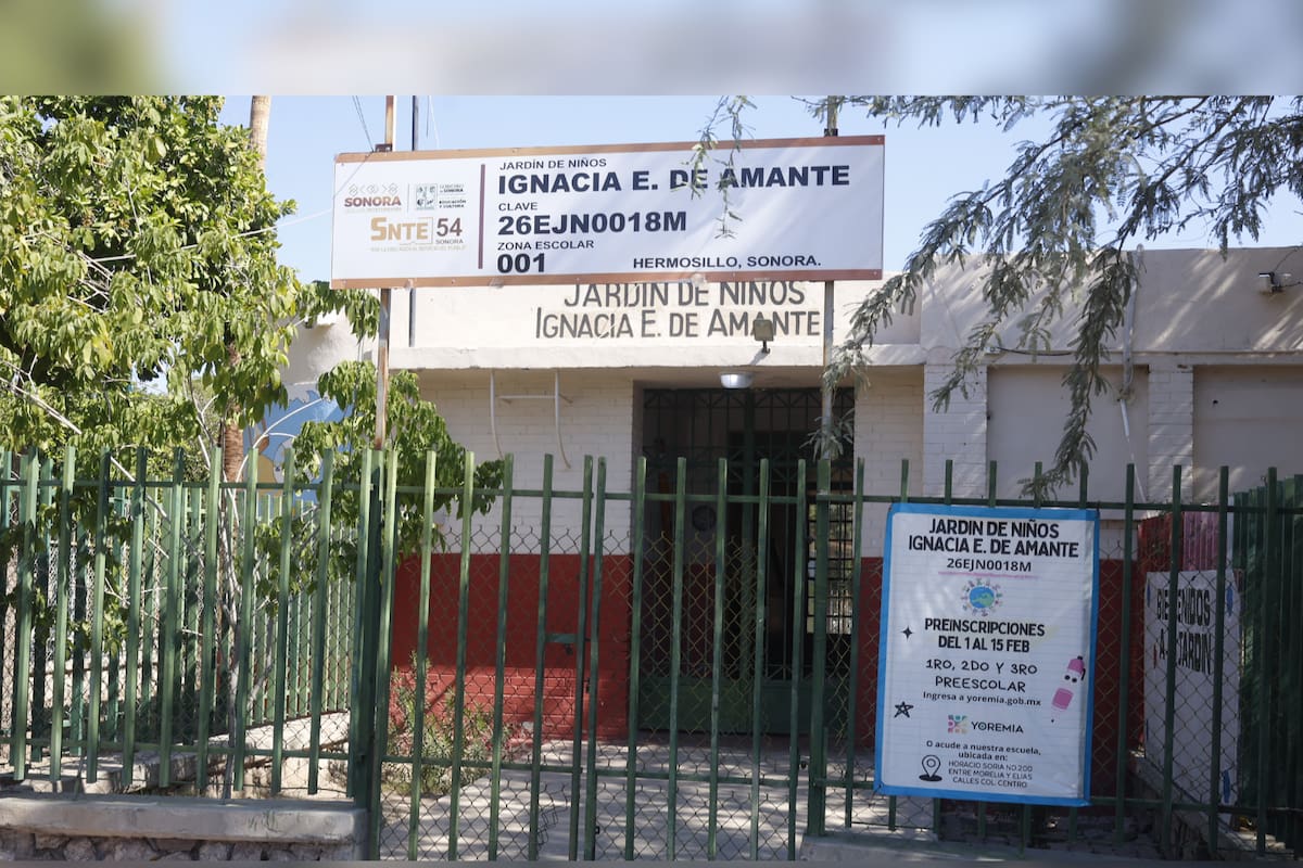 Sigue cerrado el preescolar Ignacia E. de Amante tras muerte de niña por picadura de alacrán en Hermosillo