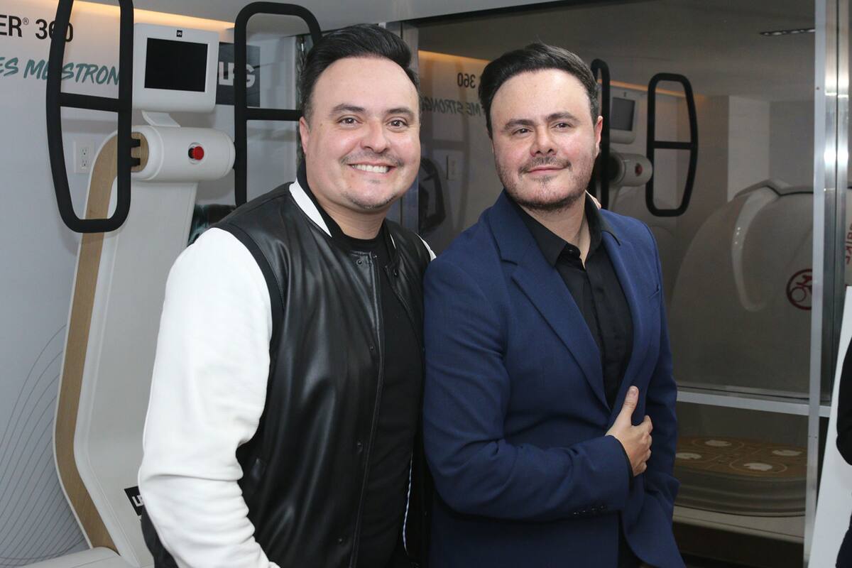 El dueto musical Río Roma.