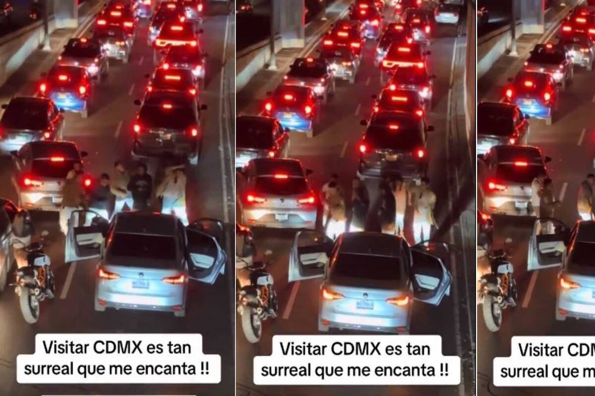 VIRAL: Conductores de la CDMX bailan "Payaso de Rodeo" en pleno tráfico