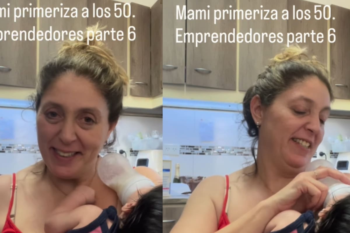 “Lo importante es que es una maternidad deseada”: mujer cuenta cómo se convirtió en madre primeriza a los 50 años y genera debate en redes