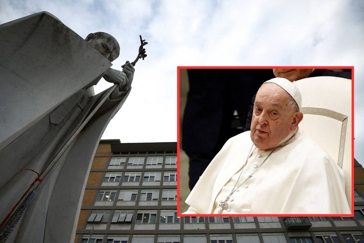 El papa Francisco no está curado, pero “no corre peligro de muerte”, declara su médico