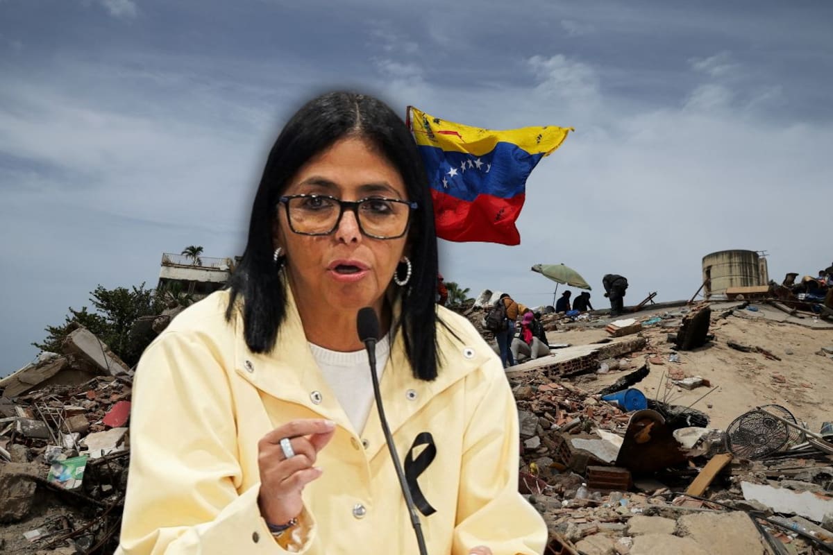 Delcy Rodríguez crea nueva unidad militar para atender desastres tras críticas por la respuesta a los terremotos en Venezuela
