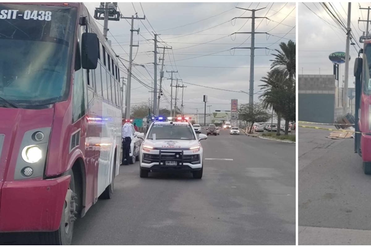 Muere hombre arrollado por camión urbano en Hermosillo